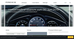 Desktop Screenshot of porsche-se.com